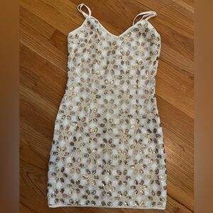 LULUS sequin mini dress